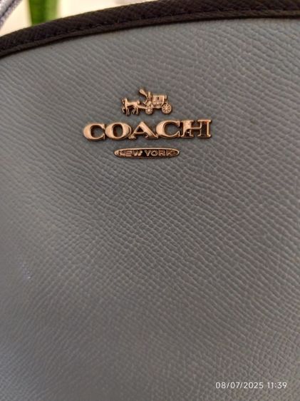 กระเป๋าหนัง COACH สีทูโทน มือสองขายตามสภาพ รูปที่ 6