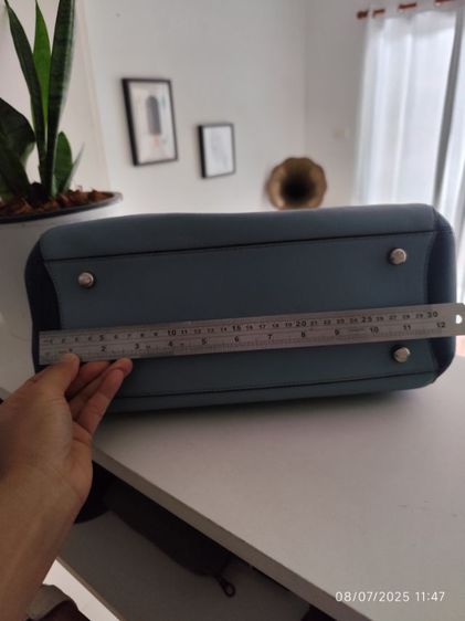 กระเป๋าหนัง COACH สีทูโทน มือสองขายตามสภาพ รูปที่ 14