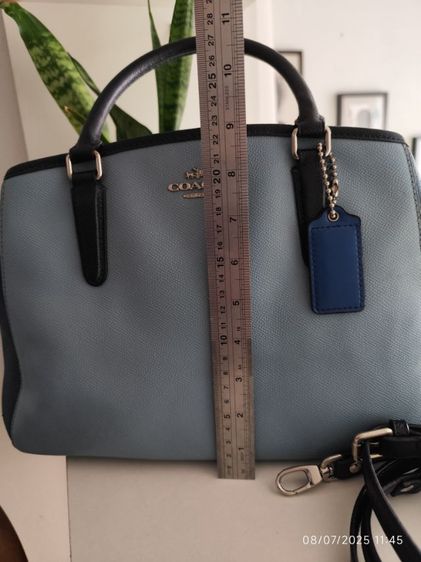 กระเป๋าหนัง COACH สีทูโทน มือสองขายตามสภาพ รูปที่ 12