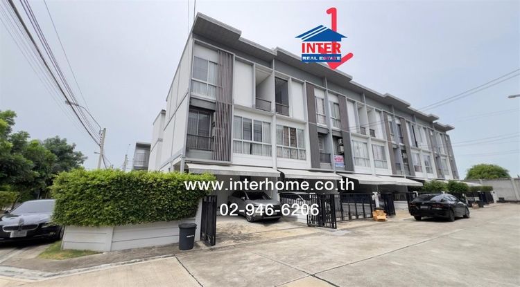 ทาวน์โฮม 3 ชั้น 18.5 ตร.ว. หมู่บ้านสัมมากรอเวนิว รามอินทรา-วงแหวน ใกล้ห้างแฟชั่นไอส์แลนด์ ถนนรามอินทรา ถนนกาญจนาภิเษก ถนนคู้บอน เขตบางเขน กร