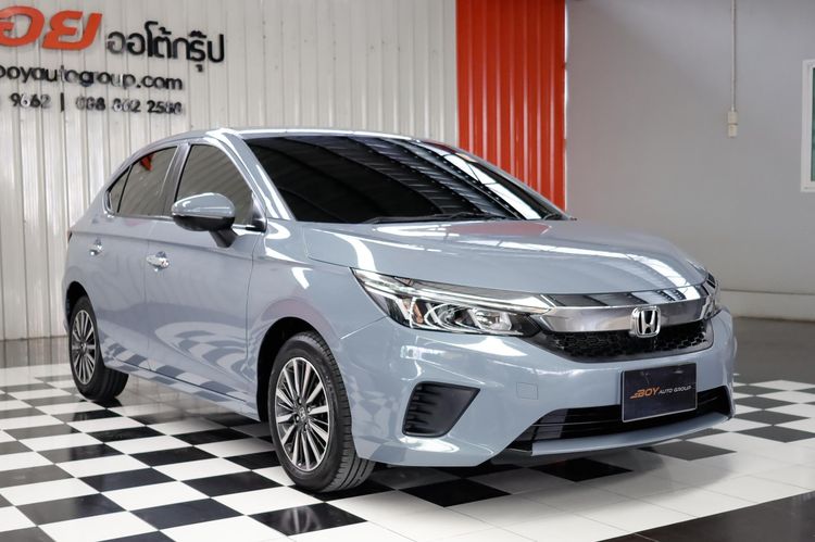 Honda City 2022 1.0 SV Sedan เบนซิน ไม่ติดแก๊ส เกียร์อัตโนมัติ เทา รูปที่ 3