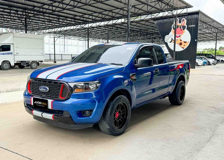 รถ Ford Ranger 2.2 XL สี น้ำเงิน