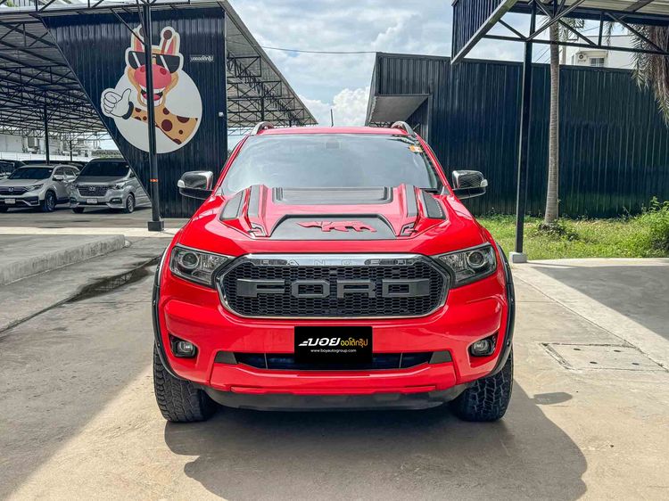 Ford Ranger 2019 2.2 Hi-Rider XLT Pickup ดีเซล ไม่ติดแก๊ส เกียร์อัตโนมัติ แดง รูปที่ 2