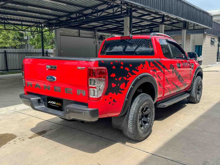 Ford Ranger 2019 2.2 Hi-Rider XLT Pickup ดีเซล ไม่ติดแก๊ส เกียร์อัตโนมัติ แดง รูปที่ 4