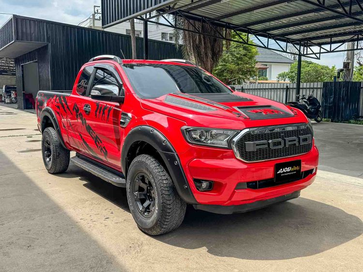 Ford Ranger 2019 2.2 Hi-Rider XLT Pickup ดีเซล ไม่ติดแก๊ส เกียร์อัตโนมัติ แดง รูปที่ 3