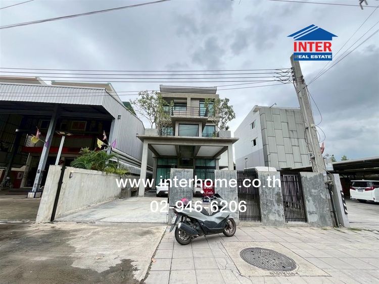 โฮมออฟฟิศ 3.5 ชั้น 71.5 ตร.ว โฮมออฟฟิศ ใกล้เดอะพาซิโอพาร์ค กาญจนาภิเษก ถนนบรมราชชนนี ถนนพุทธมณฑลสาย3 เขตทวีวัฒนา กรุงเทพมหานคร