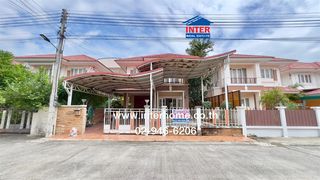 บ้านเดี่ยว 2 ชั้น 52.8 ตร.ว หมู่บ้านนาราวัลย์-เอกชัย ใกล้ รร.สารสาสน์บางบอน ถนนเอกชัย ถนนพระราม2 เมืองสมุทรสาคร สมุทรสาคร