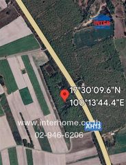 ที่ดินเปล่า 43 ไร่ 260 ตร.ว. ที่ดินเปล่า ใกล้ตัวเมืองจังหวัดอุตรดิษถ์ ถนนทางหลวงแผ่นดินหมายเลข 11 ทองแสนขัน อุตรดิตถ์
