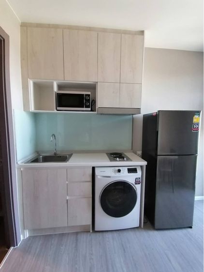 ตกแต่งครบ ไม่อนุญาต ไม่ใช่ ให้เช่าหรือขาย คอนโด เจดับบลิว สเตชั่น แอท รามอินทรา รูปที่ 4