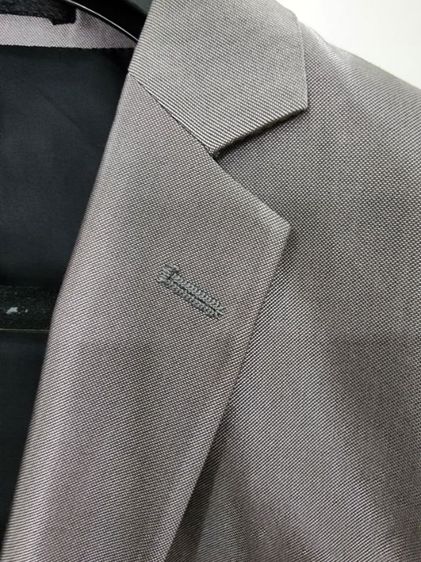 เสื้อสูท XACT สีเทา เงิน ผ้ามันเงา หรูหราไฮโซ รูปที่ 8