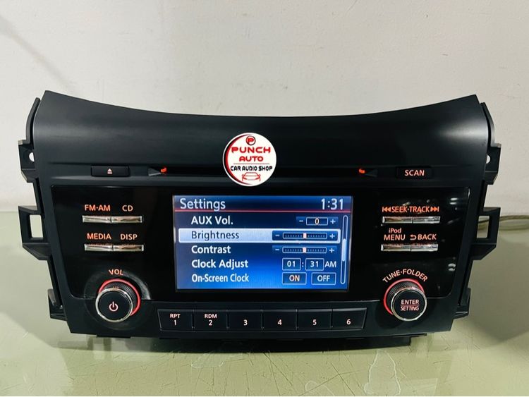 วิทยุเดิม NISSAN navara(ใช้งานได้ ปรกติ) รูปที่ 6