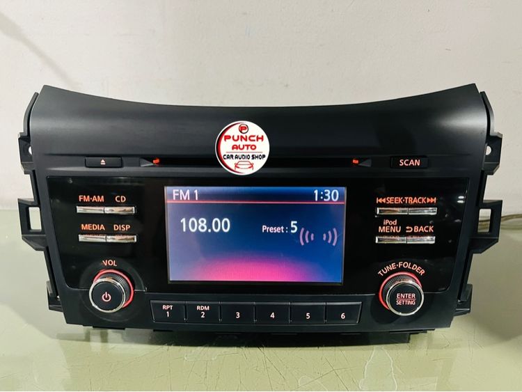 วิทยุเดิม NISSAN navara(ใช้งานได้ ปรกติ) รูปที่ 4