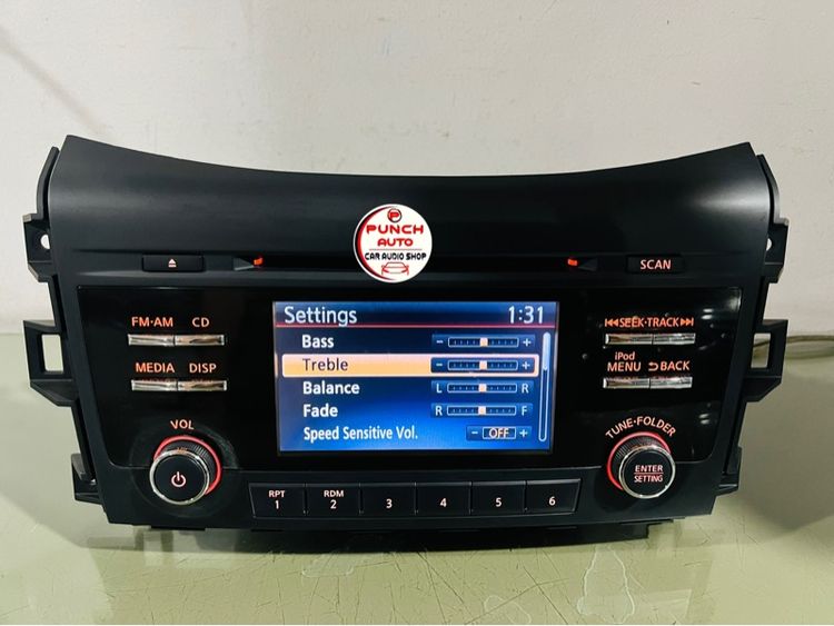วิทยุเดิม NISSAN navara(ใช้งานได้ ปรกติ) รูปที่ 5