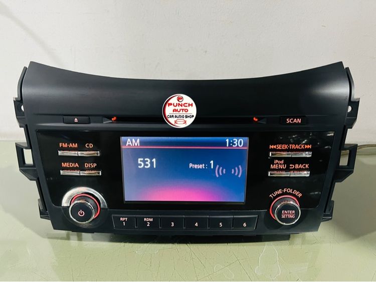 วิทยุเดิม NISSAN navara(ใช้งานได้ ปรกติ) รูปที่ 3