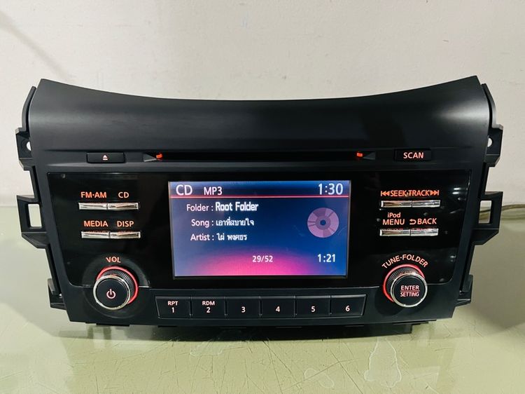 วิทยุเดิม NISSAN navara(ใช้งานได้ ปรกติ) รูปที่ 2