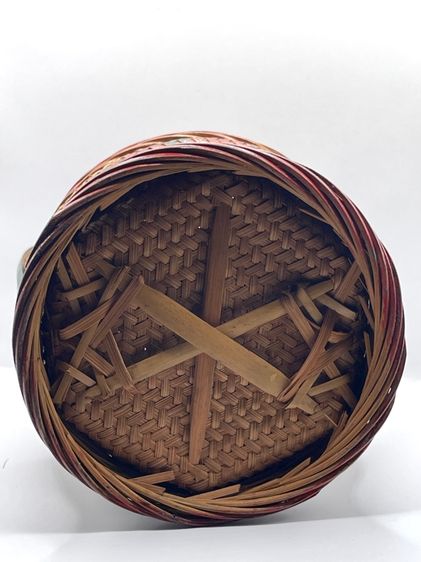 ตะกร้าจีน โบราณเก่าสะสมA13 รูปที่ 13