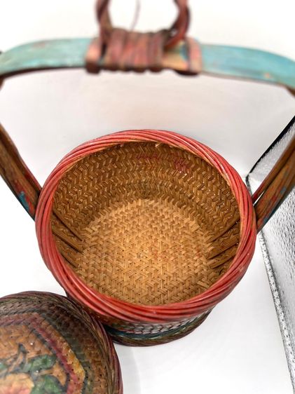 ตะกร้าจีน โบราณเก่าสะสมA13 รูปที่ 10