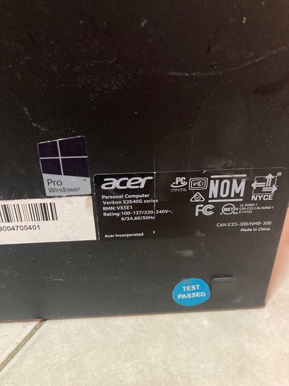 ยกเคสพร้อมใช้งาน  Acer I5 6600 แรม 8G ฮาร์ดดิส 1000 G  มีช่องต่อ HDMI ต่อเข้า TV ได้เลย พร้อมตัวรับไวไฟ (มีเก็บเงินปลายทาง) รูปที่ 7