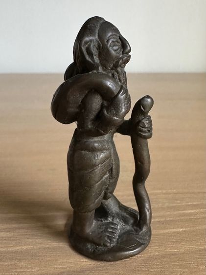 ชูชกหล่อโบราณ เนื้อสัมฤทธิ์ รูปที่ 3