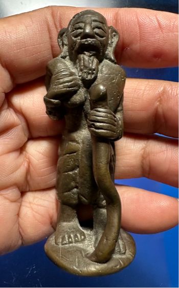 ชูชกหล่อโบราณ เนื้อสัมฤทธิ์ รูปที่ 10