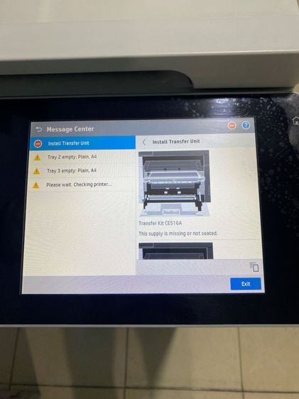 เครื่องพิมพ์ HP LaserJet Enterprise 700 color MFP M775 พร้อมโมดูลไวไฟ รูปที่ 4