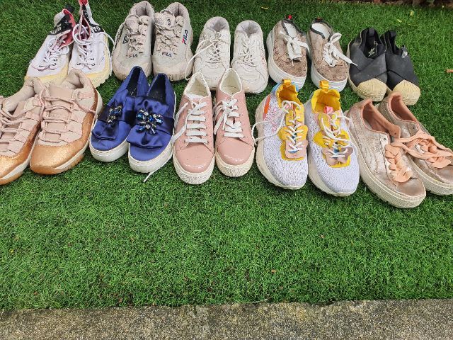 รองเท้าผ้าใบผู้หญิงไซส์39แท้ทุกคู่ รูปที่ 18