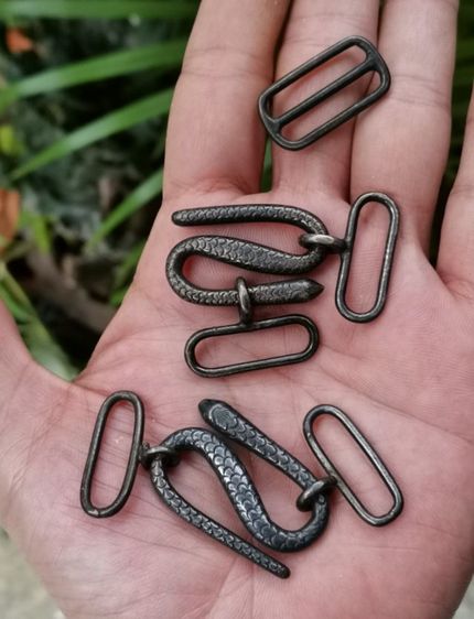ชุดหัวเข็มขัดเงินแท้ Vintage Snake Belt Buckle Sterling Silver งานนอก งานเก่าโบราณ หาบากสุดๆหนึ่งเดียว ราคาแบ่งปันกันสะสมครับ รูปที่ 3
