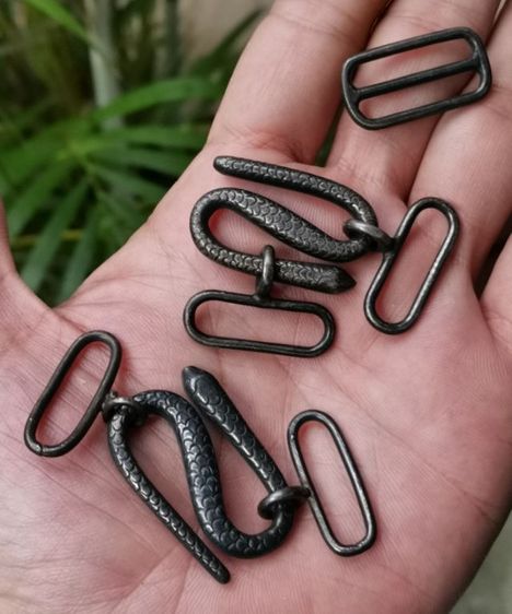 ชุดหัวเข็มขัดเงินแท้ Vintage Snake Belt Buckle Sterling Silver งานนอก งานเก่าโบราณ หาบากสุดๆหนึ่งเดียว ราคาแบ่งปันกันสะสมครับ รูปที่ 2
