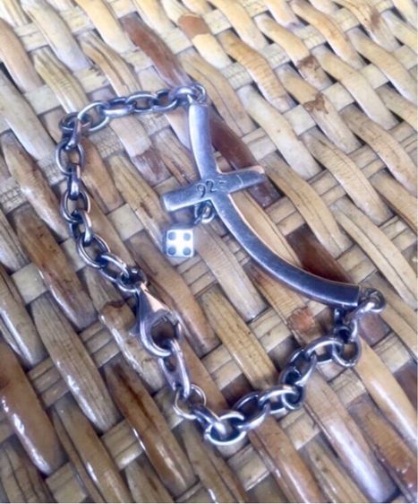 สร้อยข้อมือเงินแท้925 รูปที่ 2