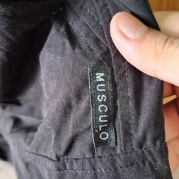 Musculo Basic cargo gym pants ไซส์ L  เอว 32-34 นิ้ว  ยาว 42 นิ้ว รูปที่ 4