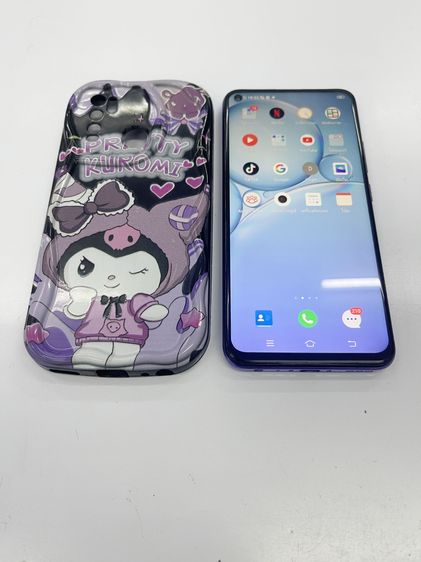 Vivo Y50 1935 8 128 GB น้ำเงิน สแกนได้ สภาพสวย ใช้งานได้ดี ราคาถูกใจ