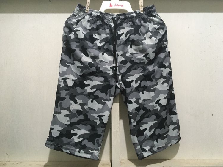 กางเกงขาสั้น M กางเกง ขาสั้น แบรนด์ OUTDOOR สีลายพรางขาวดำ