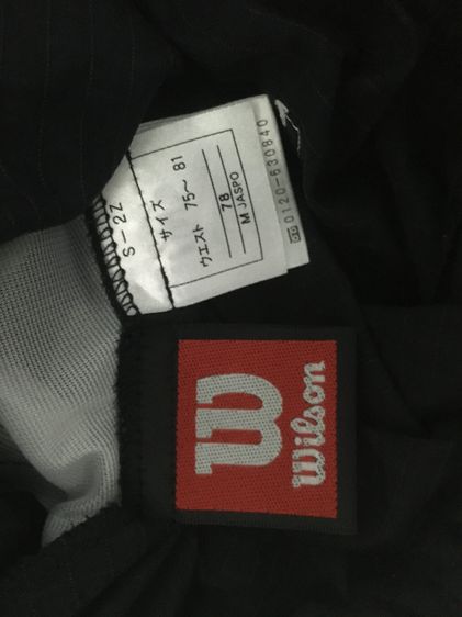 กางเกง ขาสั้น แบรนด์ Wilson สีดำ รูปที่ 10