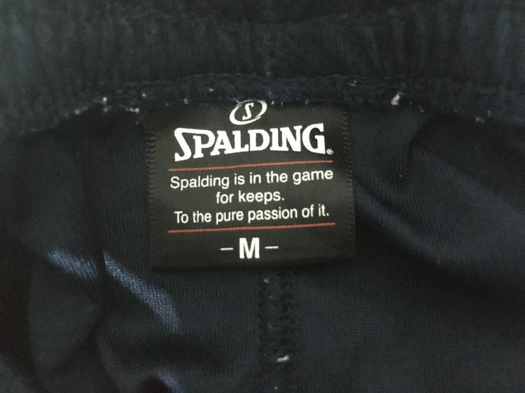 กางเกง ขาสั้น แบรนด์ SPALDING สีกรม รูปที่ 9