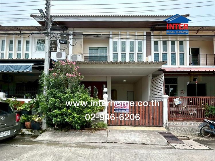 ทาวน์เฮ้าส์ 2 ชั้น 22.5 ตร.ว. หมู่บ้านทรัพย์มั่นคง3 ซอยเทศบาล13 ถนนวัดบางบ่อ บางบ่อ สมุทรปราการ