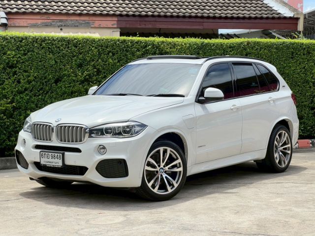 BMW X5 2016 2.0 xDrive40e M Sport 4WD Utility-car ปลั๊กอินไฮบริด (PHEV) ไม่ติดแก๊ส เกียร์อัตโนมัติ ขาว รูปที่ 2