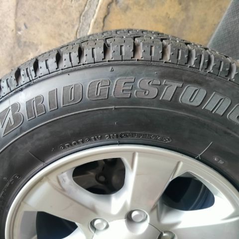 ล้อแม็กอิซูซุขอบ16 6รูพร้อมยางบริสโตน รูปที่ 4