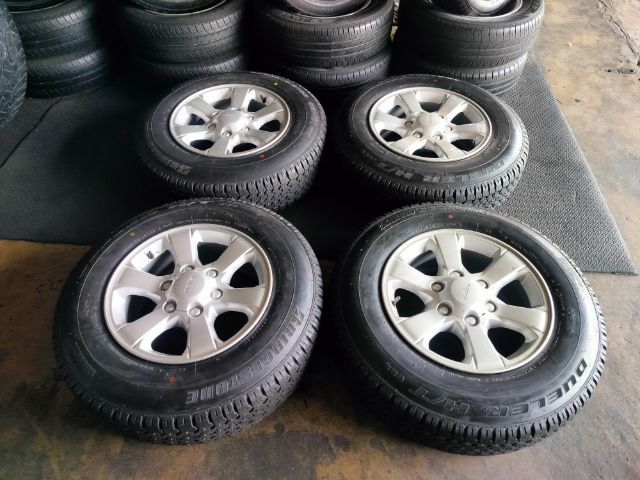 ล้อแม็กอิซูซุขอบ16 6รูพร้อมยางบริสโตน