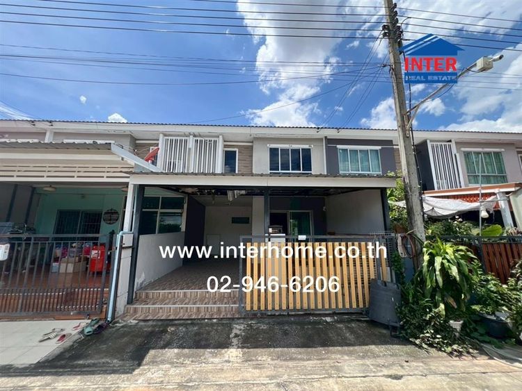 ทาวน์เฮ้าส์ 2 ชั้น 20.4 ตร.ว. หมู่บ้านพฤกษาวิลล์55-1 ใกล้แฟชั่นไอแลนด์ ซอยสุเหร่าคลองหนึ่ง ซอย 13 ถนนรามอินทรา เขตคลองสามวา กรุงเทพมหานคร รูปที่ 2