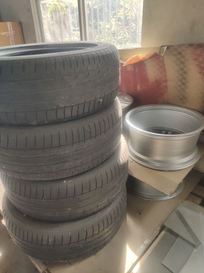 ล้อแม็ก AMG ขอบ18" มือสองพร้อมยางตามปี รูปที่ 5