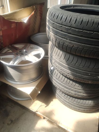 ล้อแม็ก AMG ขอบ18" มือสองพร้อมยางตามปี รูปที่ 6
