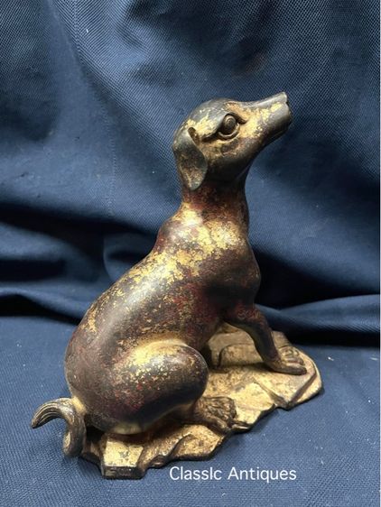 รูปปั้น สุนัข ทองเหลืองสะสม รูปที่ 6