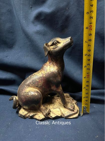 รูปปั้น สุนัข ทองเหลืองสะสม รูปที่ 8