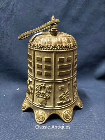 ระฆัง จีนทองเหลือง แปดวิเศษของโป๊ยเซียน สะสมA8 รูปที่ 2