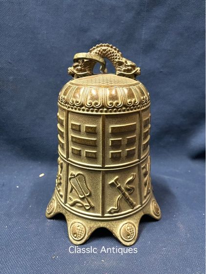 ระฆัง จีนทองเหลือง แปดวิเศษของโป๊ยเซียน สะสมA8