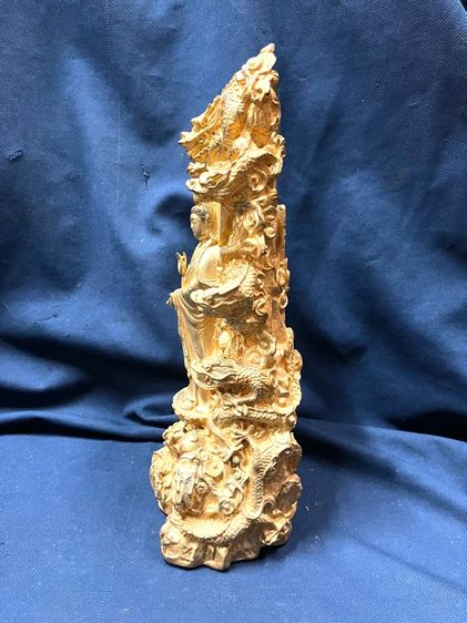 เจ้าแม่กวนอิม บัลลังก์ เก้ามังกร กะไหล่ทองสะสม รูปที่ 8