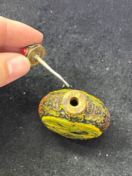 ขวดยานัตถ์  ทองเหลืองลงยา สะสม รูปที่ 3