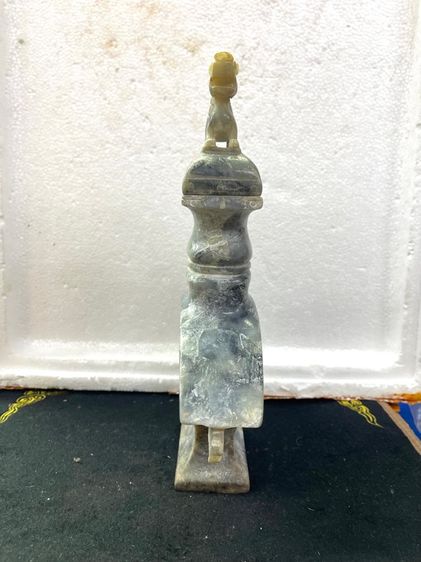 โถหิน แกะสลักลายรถม้า สะสม รูปที่ 6