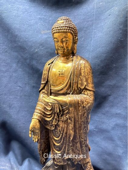 รูปปั้น พระยูไร ทองเหลือง สะสมT3 รูปที่ 13