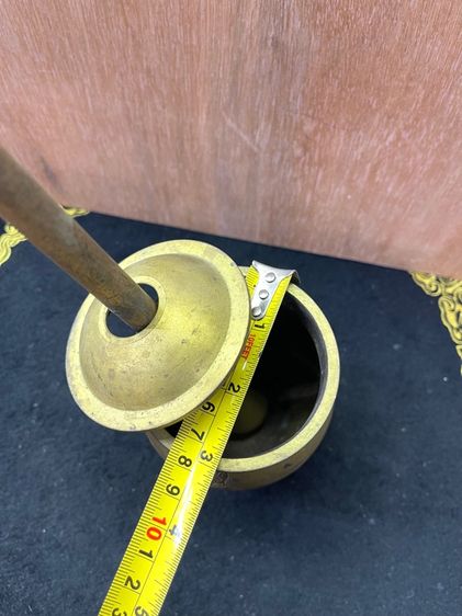 ครก บดยาจีน ทองเหลืองสะสมA1 รูปที่ 16